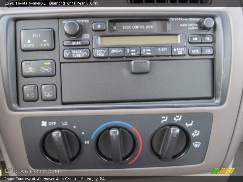 Diamond White Pearl / Gray 1998 Toyota Avalon XL