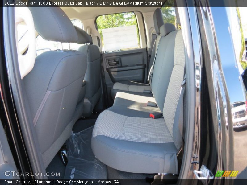 Black / Dark Slate Gray/Medium Graystone 2012 Dodge Ram 1500 Express Quad Cab