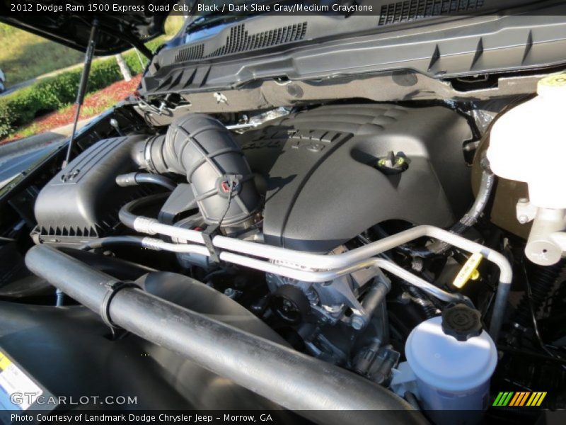 Black / Dark Slate Gray/Medium Graystone 2012 Dodge Ram 1500 Express Quad Cab