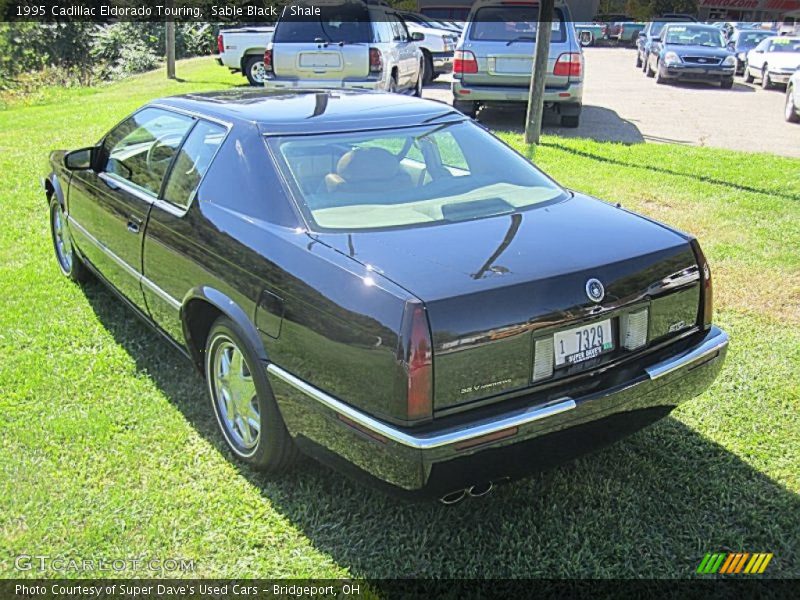 Sable Black / Shale 1995 Cadillac Eldorado Touring