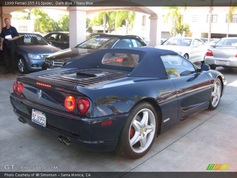 Dark Blue / Navy Blue 1999 Ferrari 355 F1 Spider