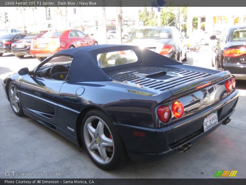 Dark Blue / Navy Blue 1999 Ferrari 355 F1 Spider
