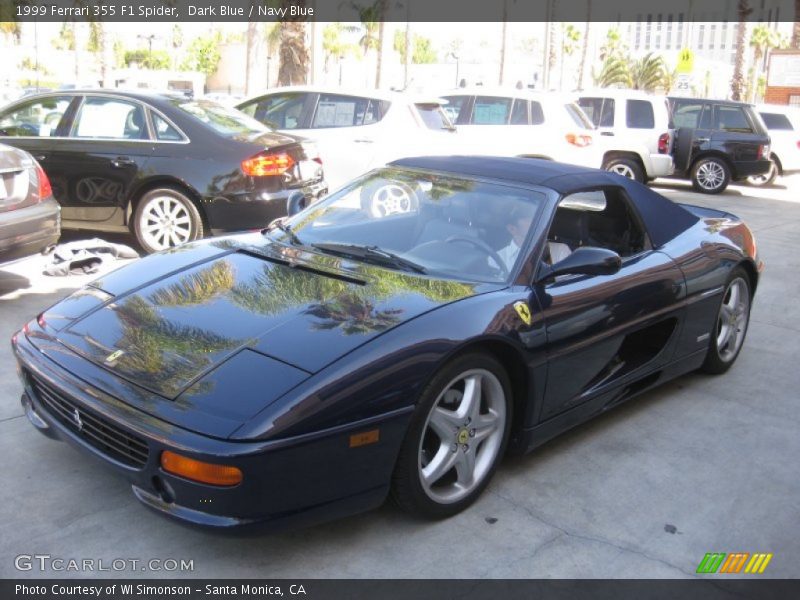 Dark Blue / Navy Blue 1999 Ferrari 355 F1 Spider