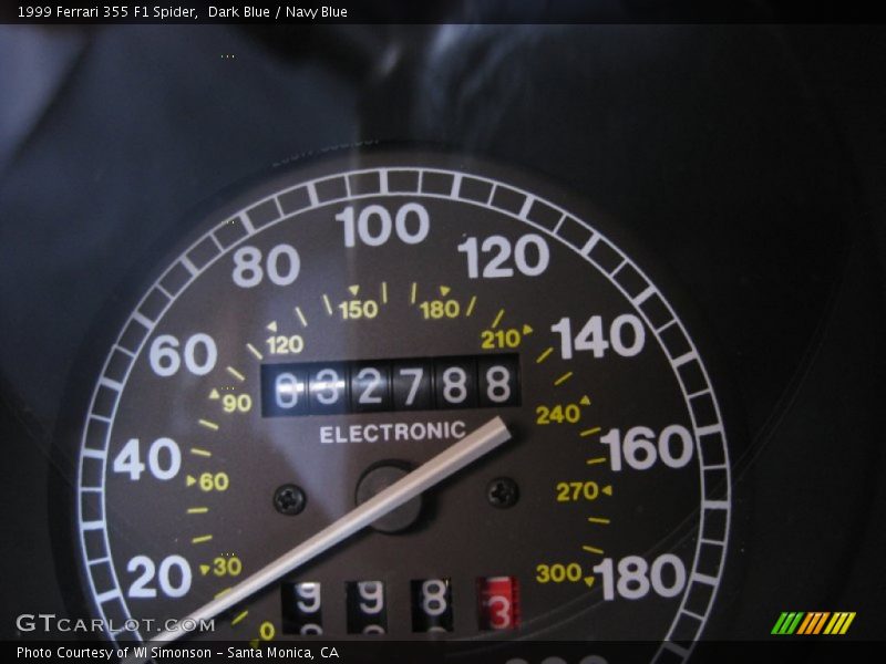 Dark Blue / Navy Blue 1999 Ferrari 355 F1 Spider