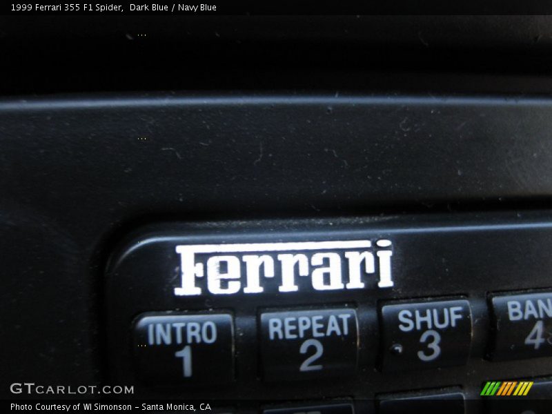 Dark Blue / Navy Blue 1999 Ferrari 355 F1 Spider