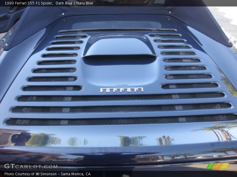 Dark Blue / Navy Blue 1999 Ferrari 355 F1 Spider