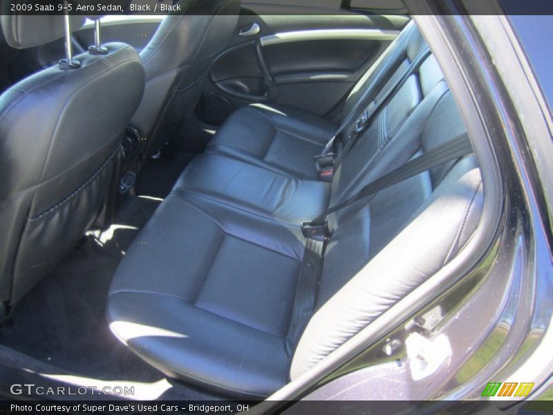 Black / Black 2009 Saab 9-5 Aero Sedan