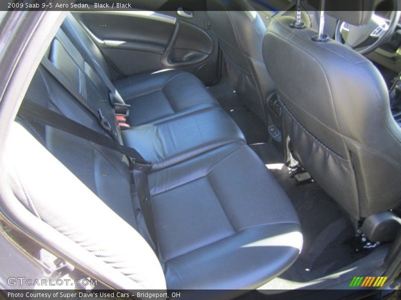 Black / Black 2009 Saab 9-5 Aero Sedan
