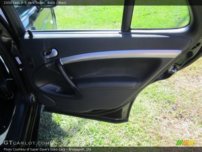 Black / Black 2009 Saab 9-5 Aero Sedan