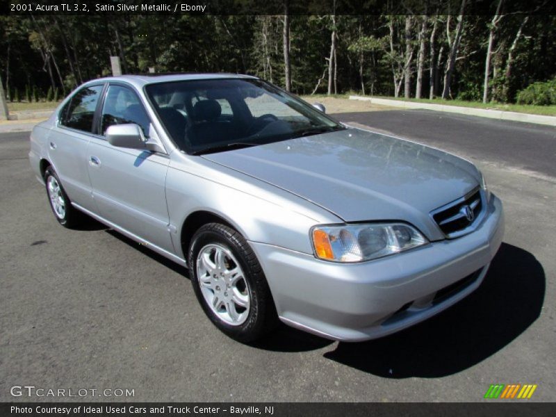 Satin Silver Metallic / Ebony 2001 Acura TL 3.2