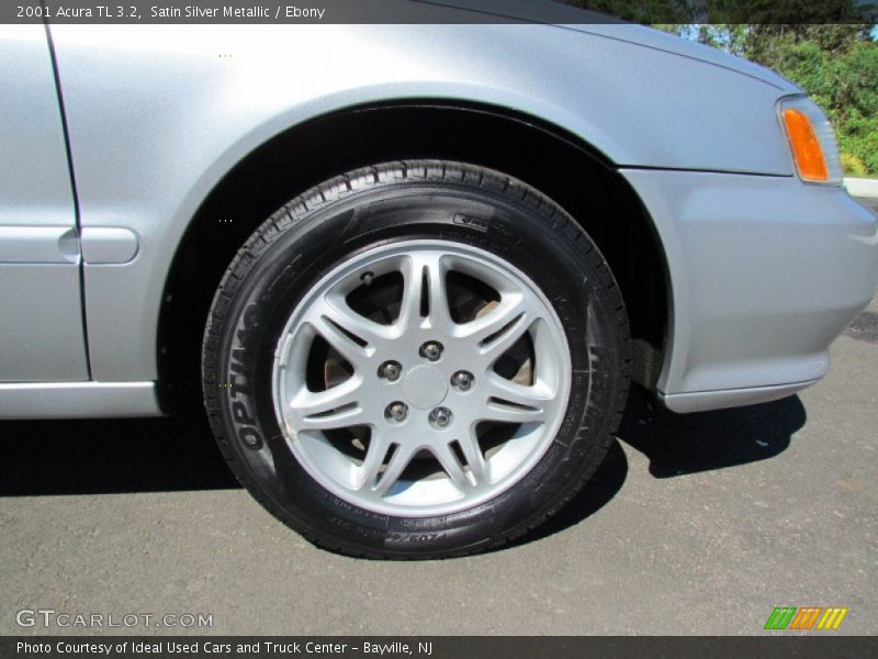 Satin Silver Metallic / Ebony 2001 Acura TL 3.2