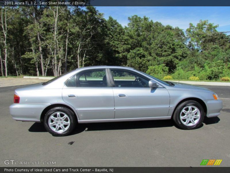 Satin Silver Metallic / Ebony 2001 Acura TL 3.2