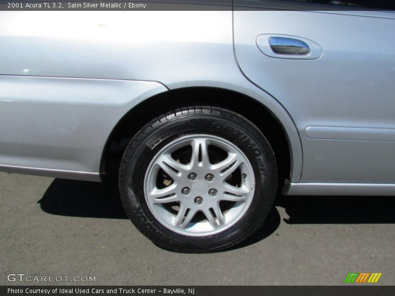Satin Silver Metallic / Ebony 2001 Acura TL 3.2