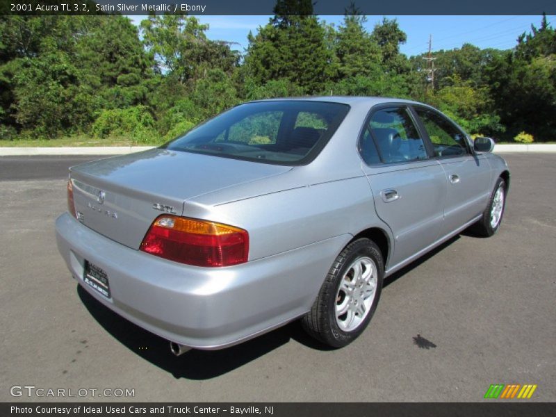 Satin Silver Metallic / Ebony 2001 Acura TL 3.2