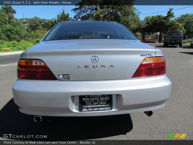 Satin Silver Metallic / Ebony 2001 Acura TL 3.2