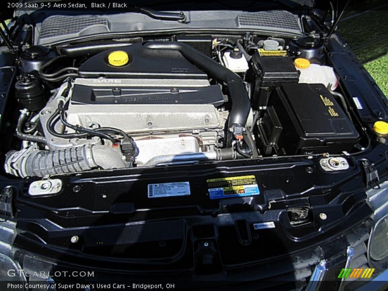 Black / Black 2009 Saab 9-5 Aero Sedan