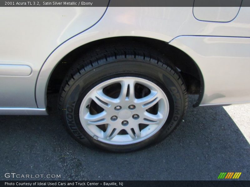 Satin Silver Metallic / Ebony 2001 Acura TL 3.2