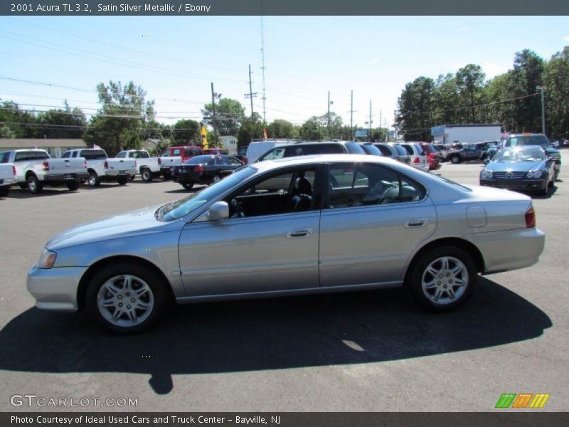 Satin Silver Metallic / Ebony 2001 Acura TL 3.2