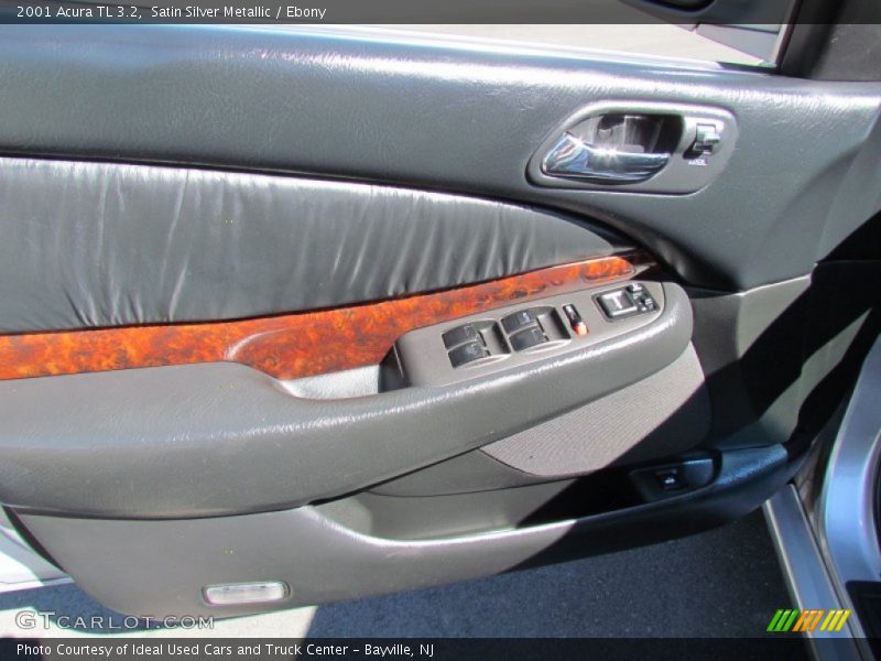 Satin Silver Metallic / Ebony 2001 Acura TL 3.2