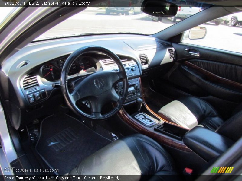 Satin Silver Metallic / Ebony 2001 Acura TL 3.2