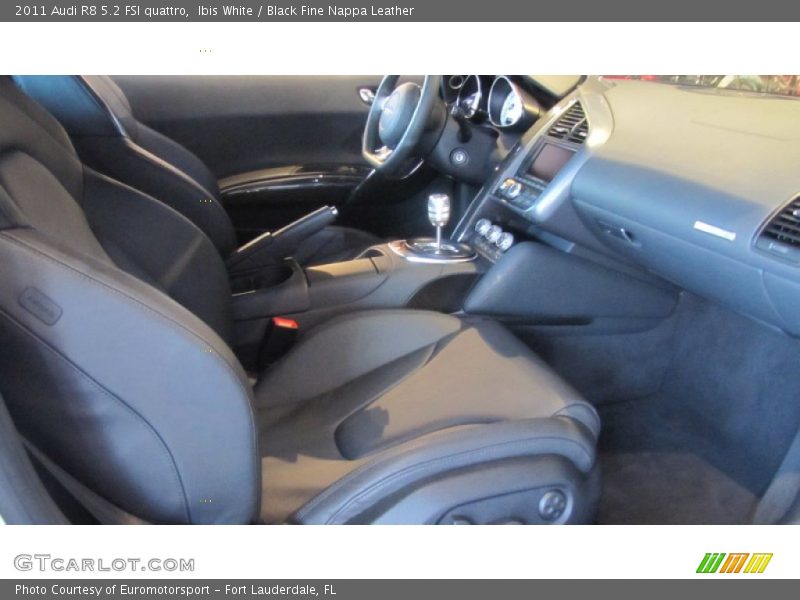  2011 R8 5.2 FSI quattro Black Fine Nappa Leather Interior