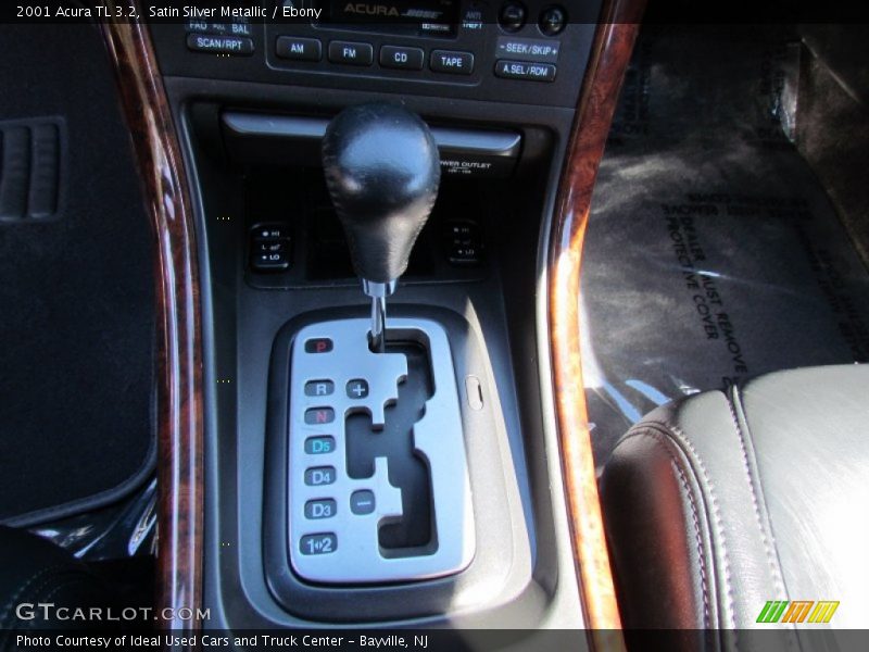 Satin Silver Metallic / Ebony 2001 Acura TL 3.2