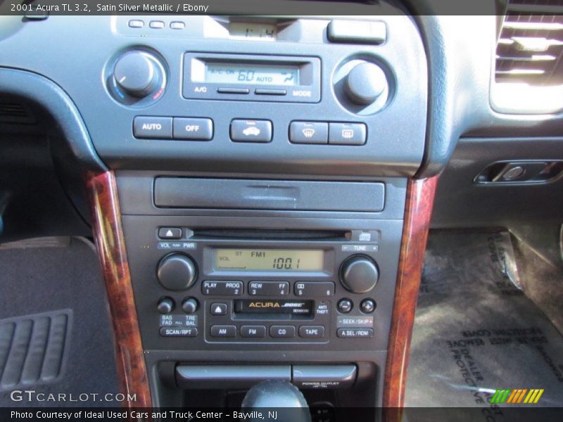 Satin Silver Metallic / Ebony 2001 Acura TL 3.2