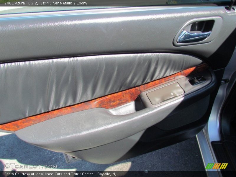 Satin Silver Metallic / Ebony 2001 Acura TL 3.2