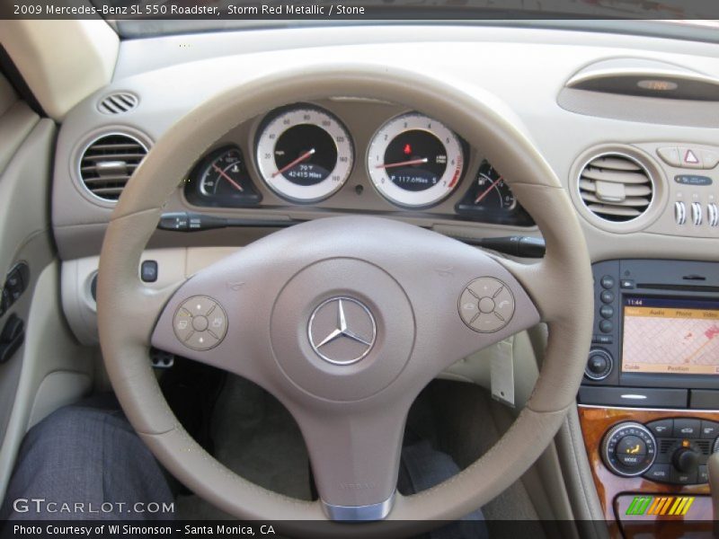  2009 SL 550 Roadster Steering Wheel
