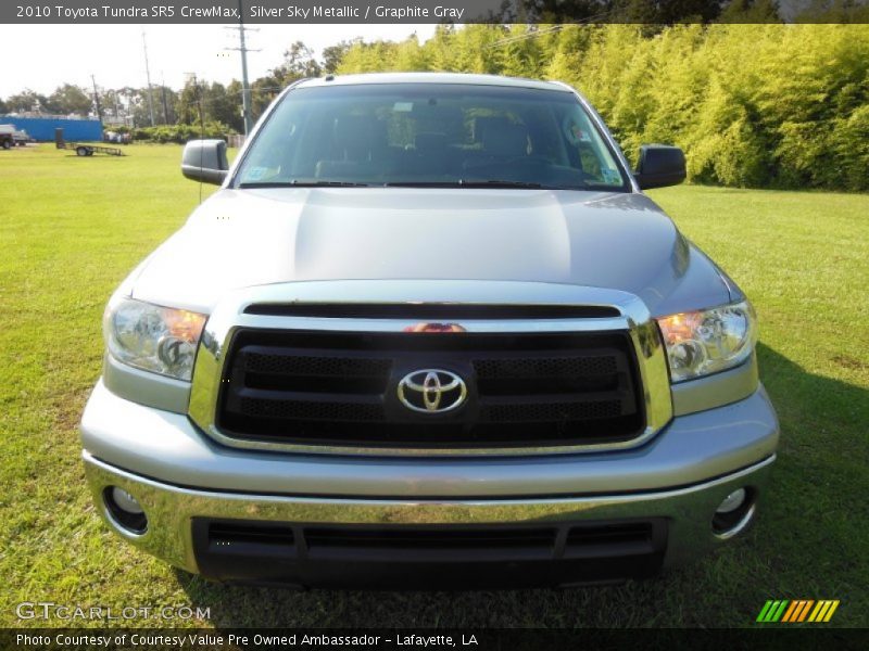 Silver Sky Metallic / Graphite Gray 2010 Toyota Tundra SR5 CrewMax