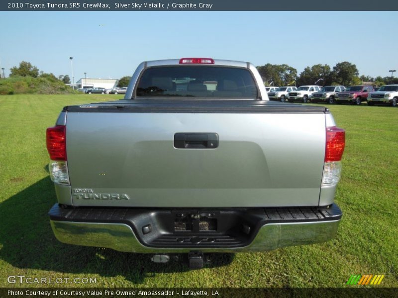 Silver Sky Metallic / Graphite Gray 2010 Toyota Tundra SR5 CrewMax