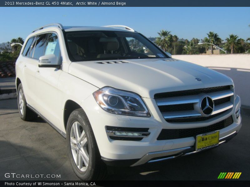 Arctic White / Almond Beige 2013 Mercedes-Benz GL 450 4Matic