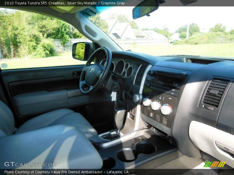 Silver Sky Metallic / Graphite Gray 2010 Toyota Tundra SR5 CrewMax