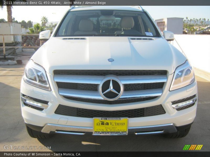 Arctic White / Almond Beige 2013 Mercedes-Benz GL 450 4Matic