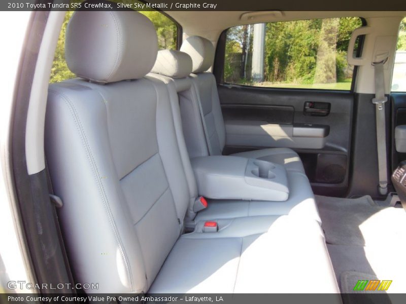 Silver Sky Metallic / Graphite Gray 2010 Toyota Tundra SR5 CrewMax
