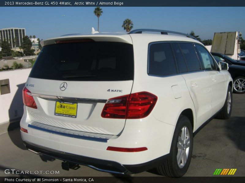 Arctic White / Almond Beige 2013 Mercedes-Benz GL 450 4Matic