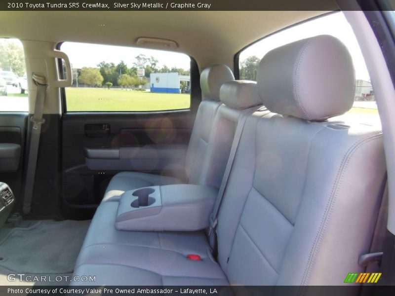 Silver Sky Metallic / Graphite Gray 2010 Toyota Tundra SR5 CrewMax