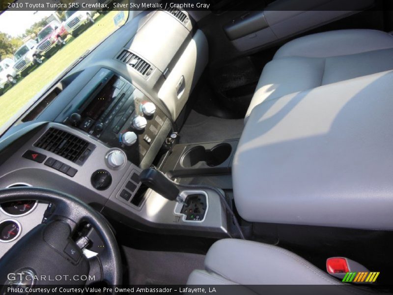 Silver Sky Metallic / Graphite Gray 2010 Toyota Tundra SR5 CrewMax