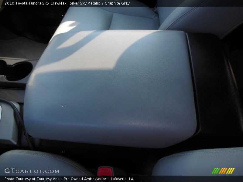Silver Sky Metallic / Graphite Gray 2010 Toyota Tundra SR5 CrewMax