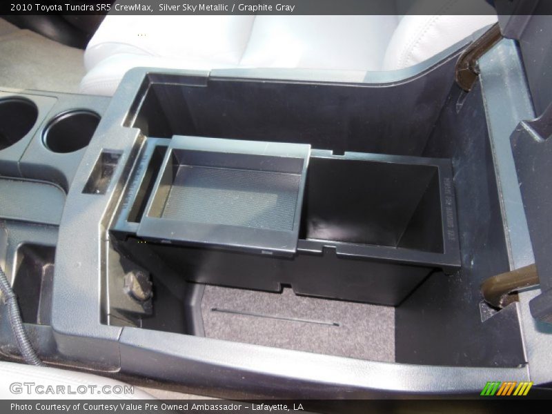 Silver Sky Metallic / Graphite Gray 2010 Toyota Tundra SR5 CrewMax