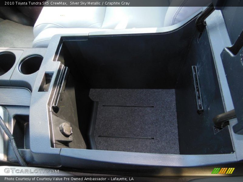 Silver Sky Metallic / Graphite Gray 2010 Toyota Tundra SR5 CrewMax