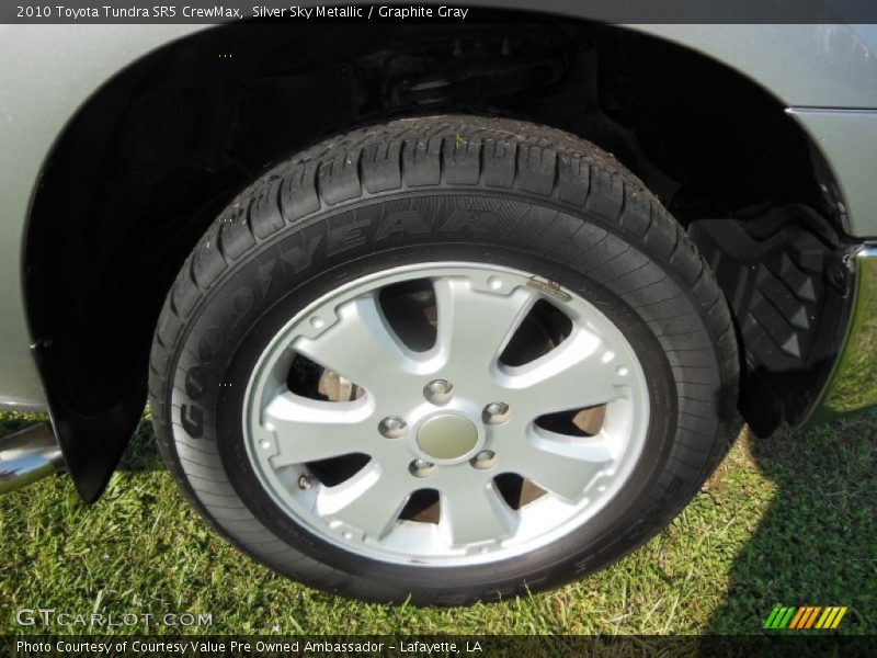 Silver Sky Metallic / Graphite Gray 2010 Toyota Tundra SR5 CrewMax