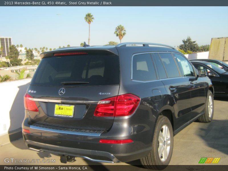 Steel Grey Metallic / Black 2013 Mercedes-Benz GL 450 4Matic