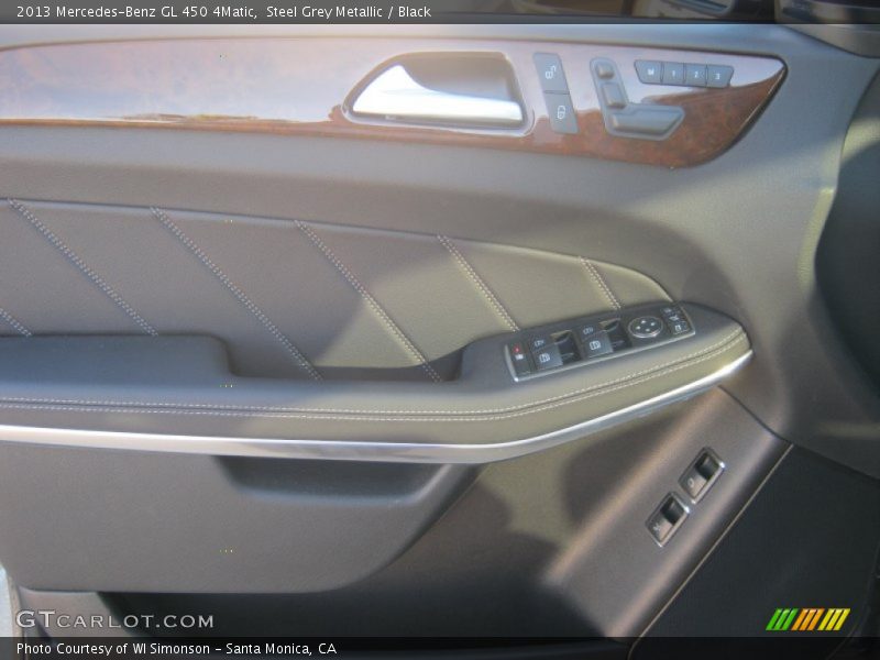 Steel Grey Metallic / Black 2013 Mercedes-Benz GL 450 4Matic
