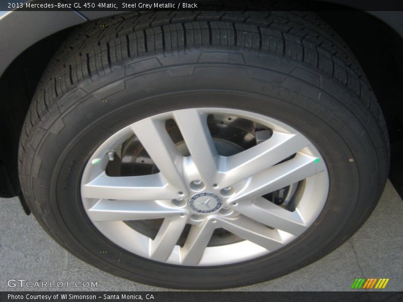 Steel Grey Metallic / Black 2013 Mercedes-Benz GL 450 4Matic