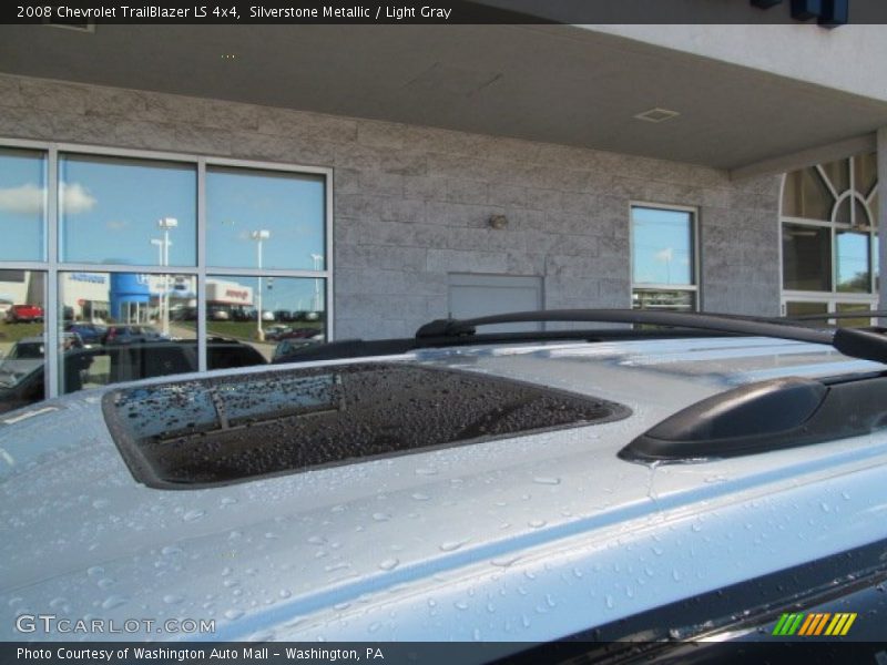 Silverstone Metallic / Light Gray 2008 Chevrolet TrailBlazer LS 4x4