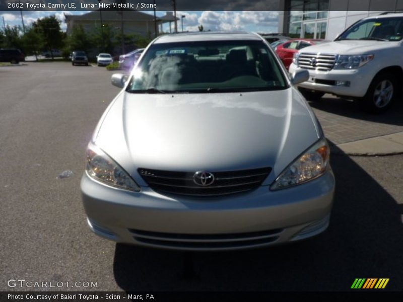 Lunar Mist Metallic / Stone 2002 Toyota Camry LE