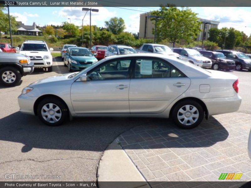Lunar Mist Metallic / Stone 2002 Toyota Camry LE