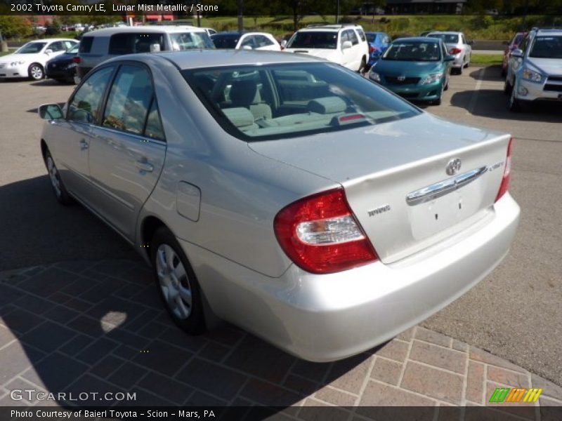 Lunar Mist Metallic / Stone 2002 Toyota Camry LE