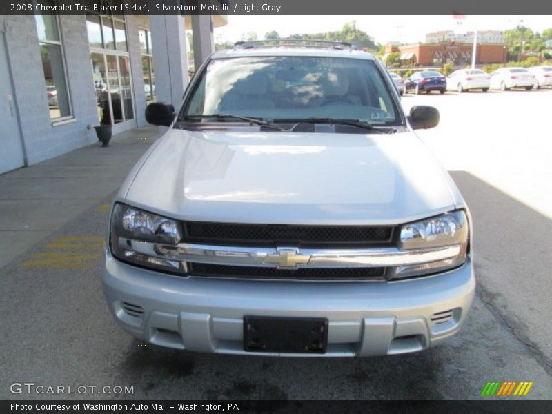 Silverstone Metallic / Light Gray 2008 Chevrolet TrailBlazer LS 4x4